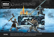 Mega Construx BLACK Serie Game of Thrones GKG96 Instrucciones De Montaje