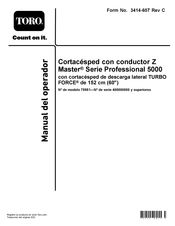 Toro 75951 Manual Del Operador
