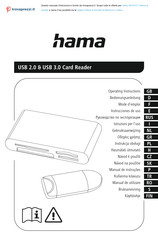 Hama 00181017 Instrucciones De Uso