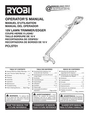 Ryobi PCLST01 Manual Del Operador