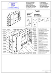 Forma Ideale TALIN UP 00036 Instrucciones De Montaje