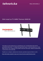THOMSON WAB646 Manual De Instrucciones