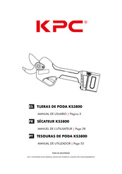 KPC KS3800 Manual De Usuario