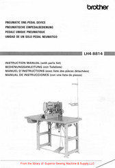 Brother LH4-B814 Manual De Instrucciones