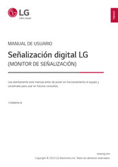 LG 105BM5N-B Manual De Usuario