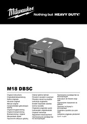 Milwaukee M18 DBSC Manual Original