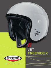 Caberg FREERIDE X Manual Del Usuario