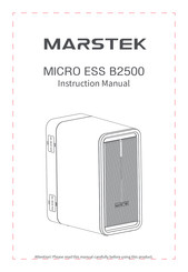 Marstek MICRO ESS B2500 Manual De Instrucciones