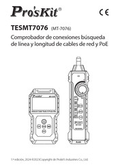 Pro's Kit MT7076 Manual Del Usuario