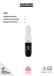 Kärcher CVH 2 Manual De Usuario