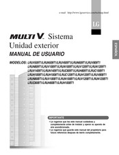 LG Multi V LRUH809T1 Manual De Usuario