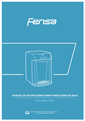 FENSA PA26G Manual De Instrucciones