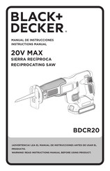 Black and Decker BDCR20 Manual De Instrucciones