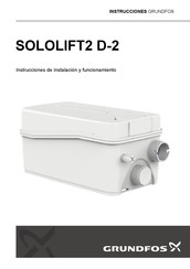 Grundfos Sololift2 D-2 Instrucciones De Instalación Y Funcionamiento