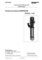 BRINKMANN PUMPS SFC640 Instrucciones De Servicio