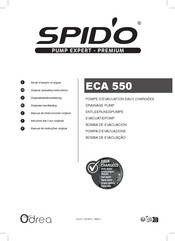 SPIDO ECA 550 Manual De Instrucciones Original