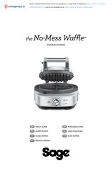 Sage No-Mess Waffle BWM520 Manual De Instrucciones