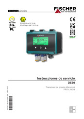 FISCHER DE90 Instrucciones De Servicio