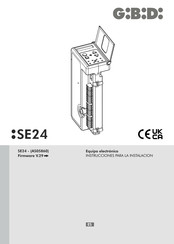 GiBiDi SE24 Instrucciones Para La Instalación