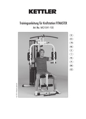 Kettler FITMASTER MG1041-100 Instrucciones De Montaje