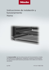 Miele H 7660 BP AM Instrucciones De Instalación Y Funcionamiento