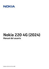 Nokia 220 4G 2024 Manual Del Usuario