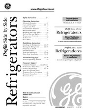 GE 25 Manual Del Propietario E Instalación