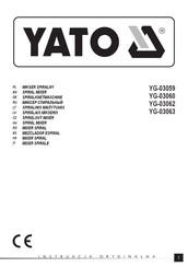 YATO YG-03063 Manual Original