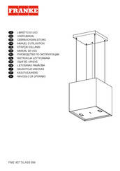 Franke FME 407 GLASS BM Manual De Uso