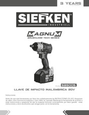 Siefken MAGNUM BRUSHLESS TECH Serie Manual De Instrucciones