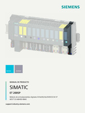 Siemens SIMATIC ET 200SP Manual De Producto