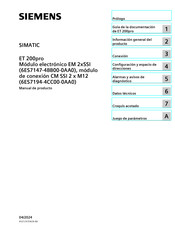 Siemens SIMATIC ET 200pro Manual De Producto