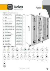 Delos DUO 1 Instrucciones De Montaje