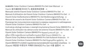 Xiaomi MJSXJ03BY Manual De Usuario