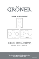 Gröner QES4TB Manual De Instrucciones