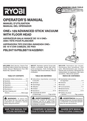 Ryobi PBLBB719 Manual Del Operador