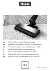 Miele Triflex HX2 Instrucciones De Manejo