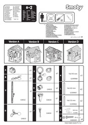 Smoby 7600810916 Instrucciones De Montaje E Instalación