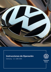 Volkswagen Delivery 11-180 Instrucciones De Operación