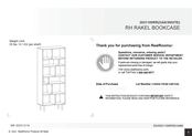 RealRooms RAKEL 3031109RR Instructivo