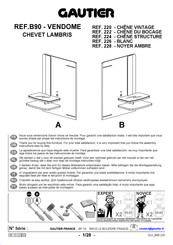 Gautier 220 Instrucciones De Montaje