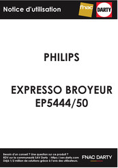 Philips EP5444 Manual Del Usuario