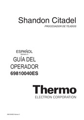 Thermo Electron Shandon Citadel Guía Del Operador