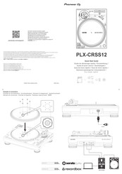 PIONEER DJ PLX-CRSS12 Guia De Inicio Rapido