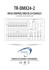 Triton Blue TR-DMX24-2 Manual De Usuario