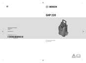 Bosch GHP 220 Manual Original