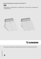 Junkers TSS300-2E/FCC-2 Instrucciones De Instalación Y De Mantenimiento