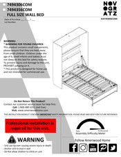 Novogratz 7494356COM Instrucciones De Montaje