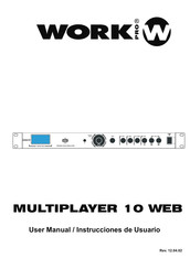 Work Pro W MULTIPLAYER 10 WEB Instrucciones De Usuario