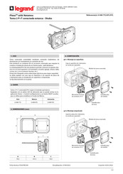 Legrand Plexo 0 698 77L Guia De Inicio Rapido